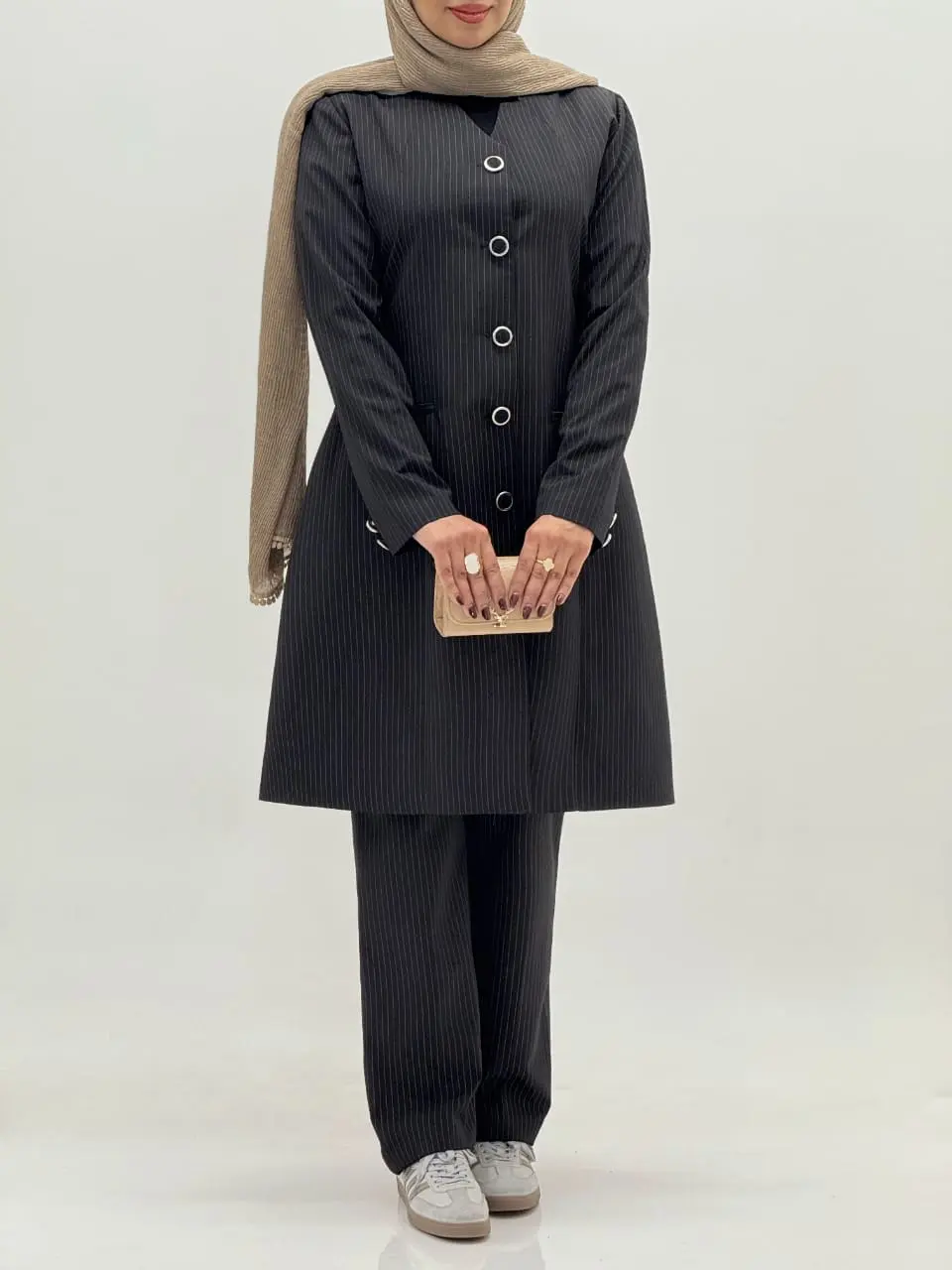 4020-کت شلوار اداری کارمن (ایراددار)